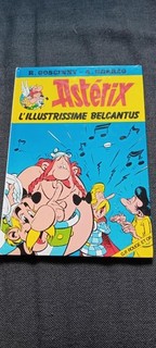 Astérix l'illustrissime belcantus Goscinny Uderzo G.P. Rouge et Or