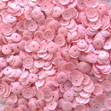 Sequins Cream Candy Pink 5mm Round Cup 1000/ 10,000 25 Off pcs Loose 032