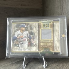 2025 Topps Museum Collection Gold Mookie Betts /49 MMR-MB