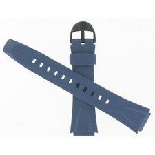 Casio Man's 24/18mm Black Resin Watch Band 10128047