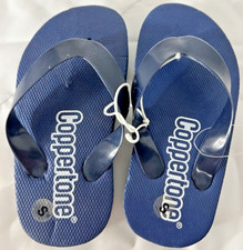 Brand New without tags Coppertone Blue Size Small Baby FlipFlops.