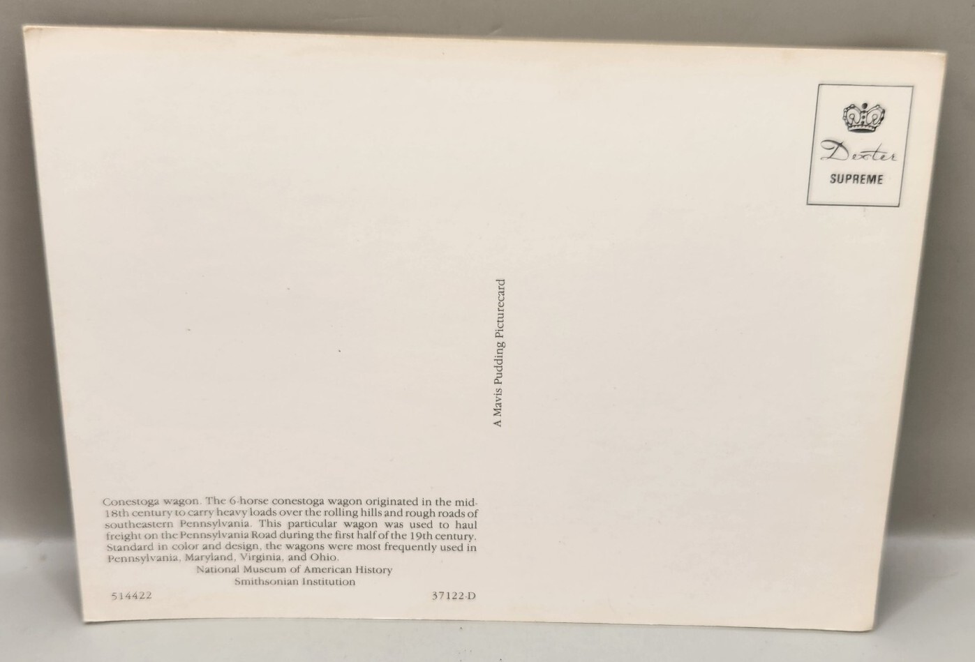 Conestoga Wagon Smithsonian Institution Vintage Postcard Continental eBay