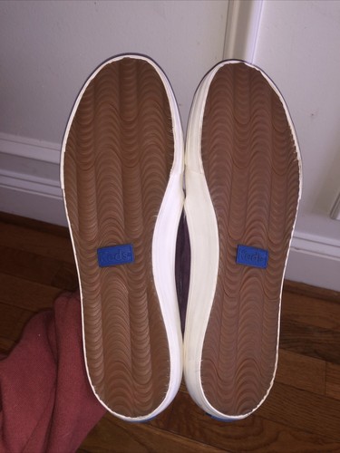 Keds Women's Maroon Suede Sherpa Double Decker Slip On Sneaker Size 11 NWOT - Picture 4 of 6