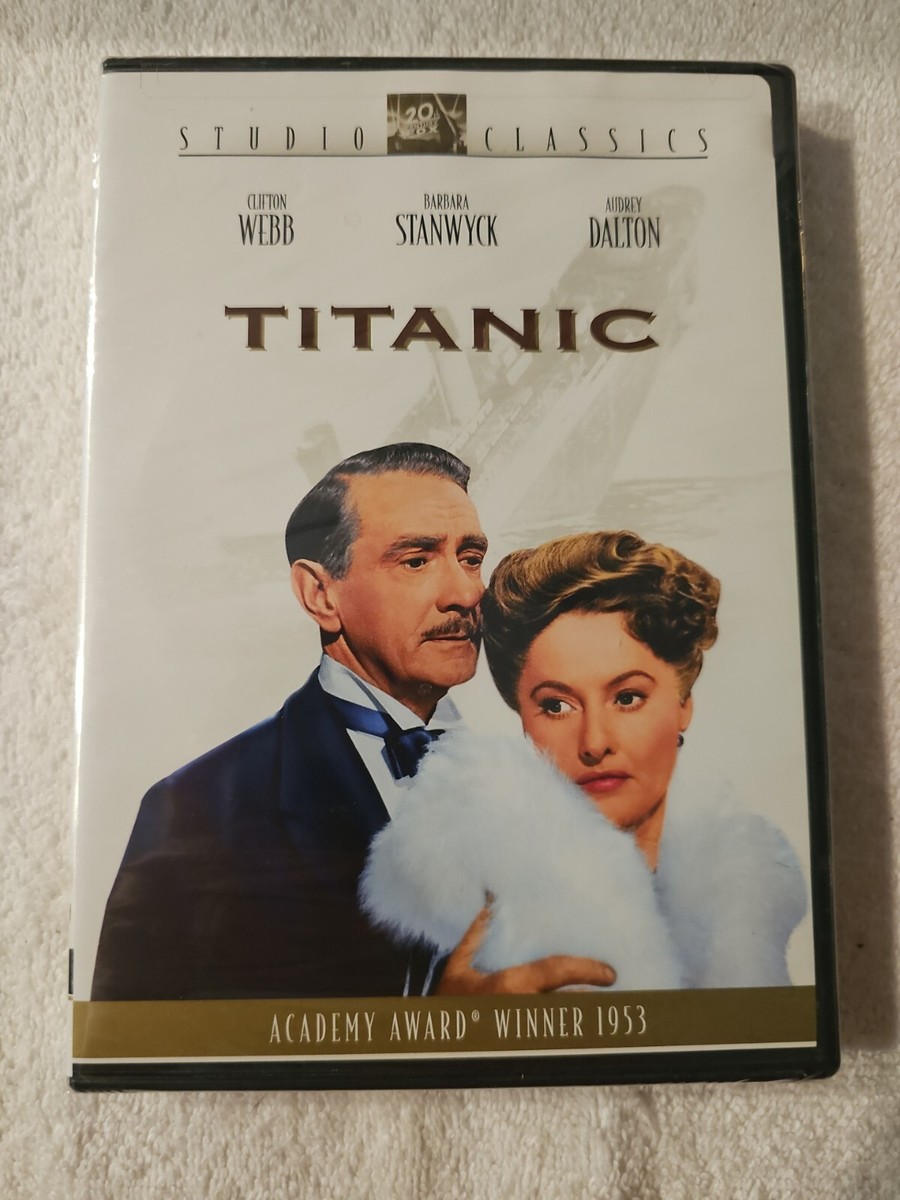 Titanic 1953 DVD Studio Classics Clifton Webb, Barbara Stanwick