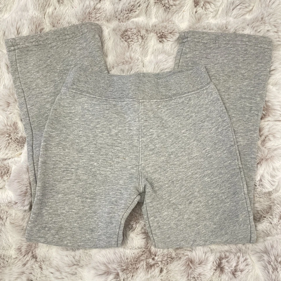 Pantalones deportivos Joe Boxer para niñas de vellón cintura elástica felpa francesa gris - talla 6 Foto 3 de 4