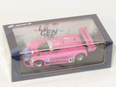 Kit DAM (JPS) Spice SE90C #43 24h Le Mans 1991 Défauts 1/43