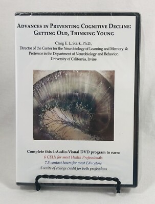 Advances In Preventing Cognitive Decline Getting Old Thinking Young Sealed DVD
