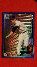 2015 BOWMAN CHROME PROSPECTS TIM BERRY BLUE WAVE REFRACTOR