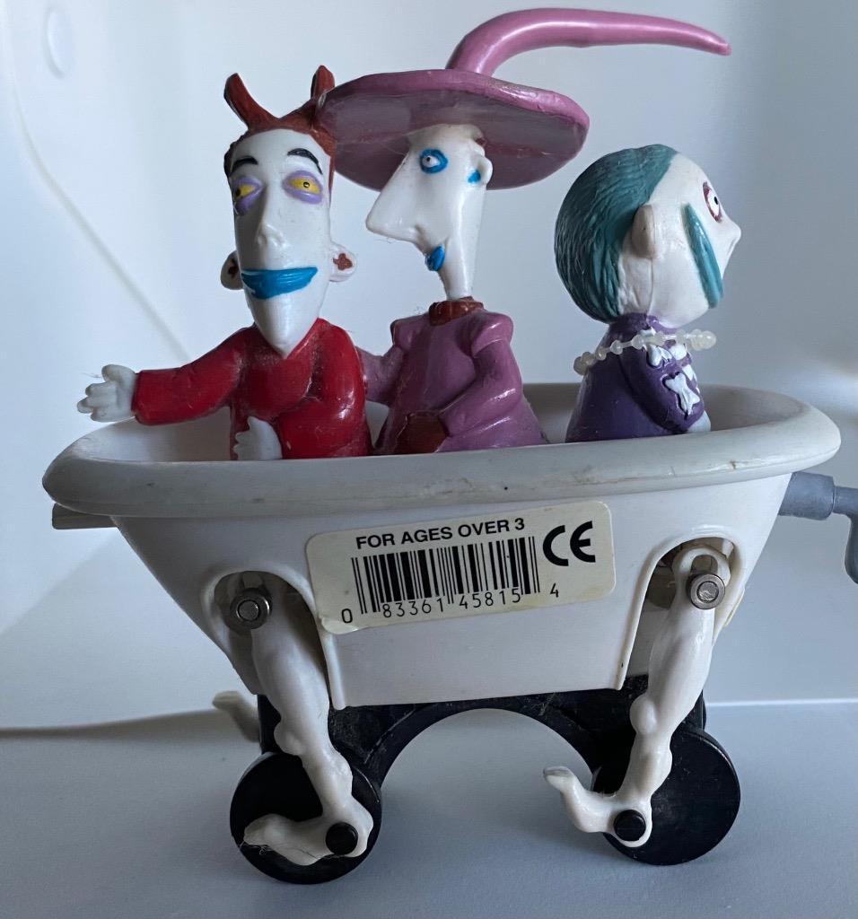 Lock Shock Barrel Bathtub Disney Nightmare Before Christmas Tim Burton Applause eBay