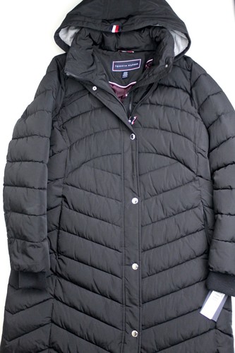 Hooded Maxi Puffer Coat XL 