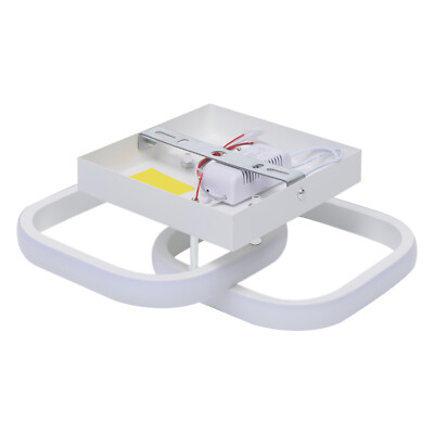 Square LED Ceiling Light Flush Mount Kitchen Bedroom Down Lighting Fixture Lamp