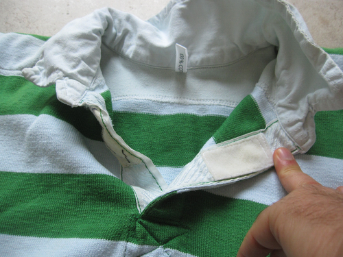 Maillot Rugby Vert et blanc treviso Porté 9 jersey 80'S vintage coton Homme - XL - Picture 4 of 8