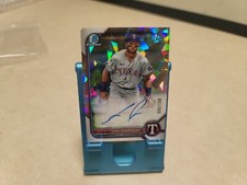 2022 Bowman Chrome 1st Jose Rodriguez Atomic Refractor Auto /100 ROOKIE T8657