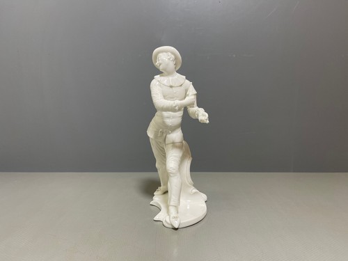 Nymphenburg Figur Pierrot mit Laterne Weiss Modell 54 Bustelli 1.Wahl H:20,7cm - Bild 3 von 23