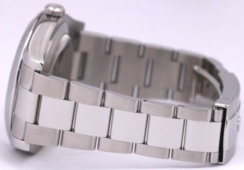 MINT Rolex DateJust II 41mm BLACK Stainless Steel Smooth Oyster 116300 Watch - Picture 8 of 8