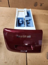 SAMSUNG WASHER DISPENSER DRAWER ASSEMBLY (MAROON) PART# DC97-18142U