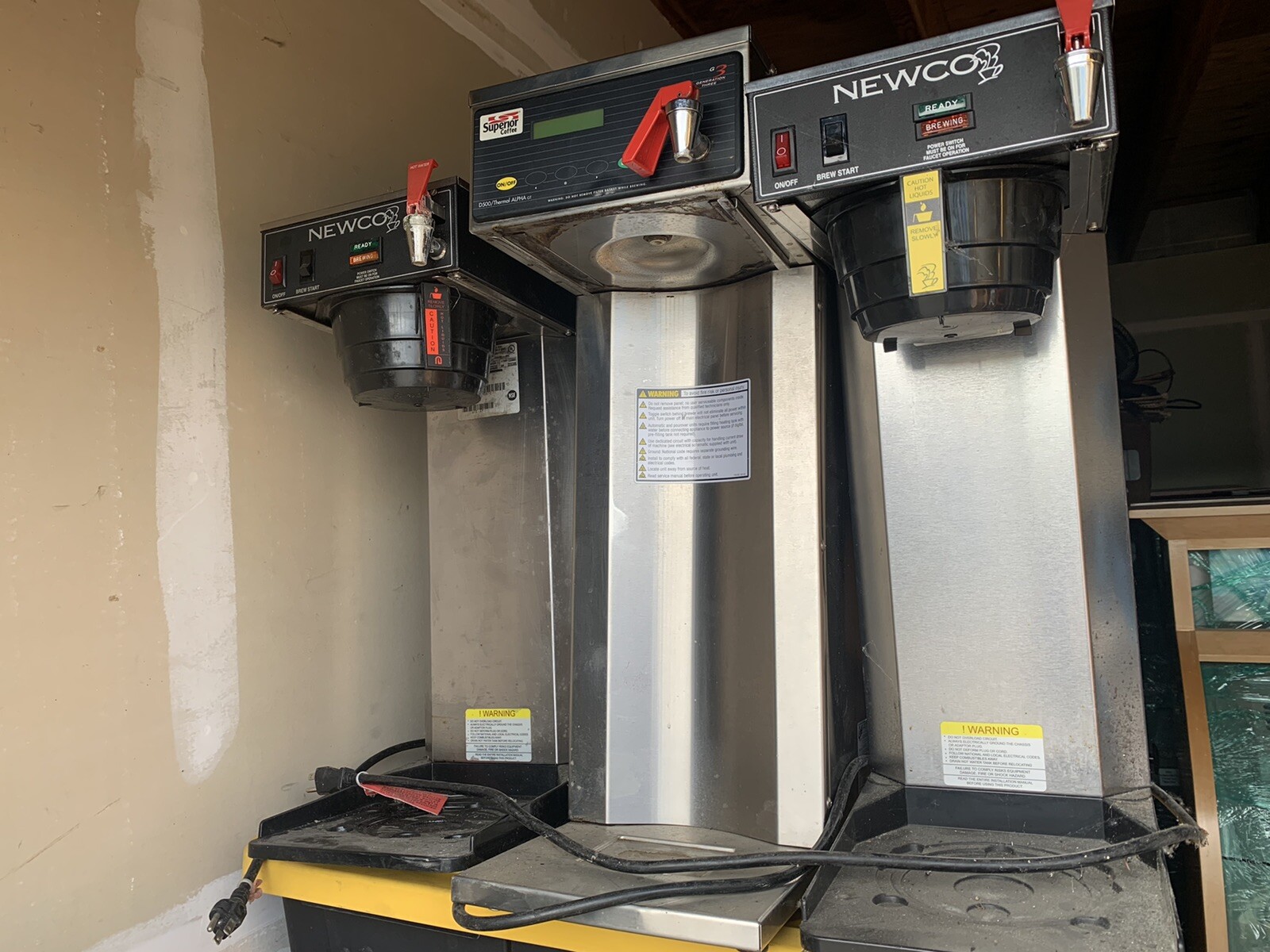 5 Newco Commercial Coffee Brewer