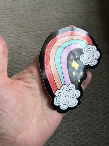 rainbow vinyl stickers - Picture 5 of 5