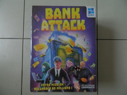 Jeu De Société Bank Attack De MEGABLEU - Coffret Neuf Et Intact