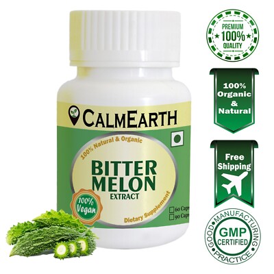 240 Caps Bitter Melon Extract 500mg - Ayurvedic Herb For Blood Sugar Support