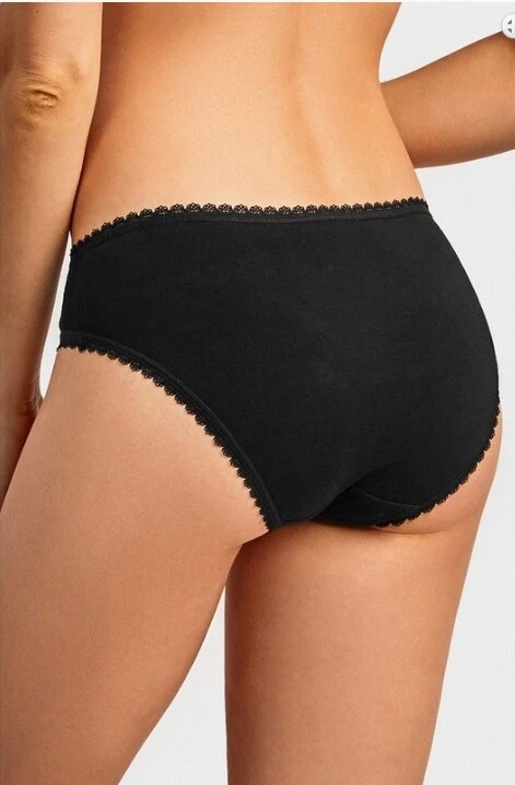 6 PK женщин мягкий хлопок бикини бриф трусики белье нижнее белье трусики лот S-2XL - Изображение 2 из 4