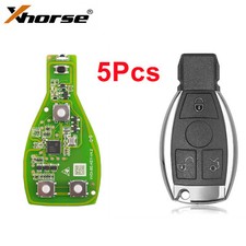 5PCS Xhorse VVDI BE Key Pro with 3 Button Smart Key Shell Case For Mercedes Benz 5PCS Xhorse VVDI BE Key Pro with 3 Button Smart Key Shell Case For Mercedes Benz