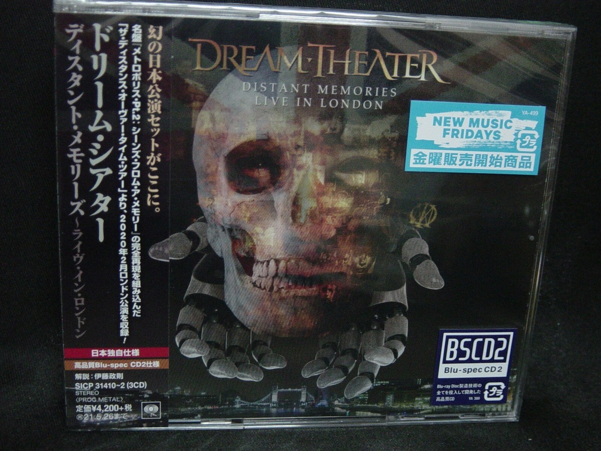 DREAM THEATER Distant Memories - Live In London JAPAN BLU