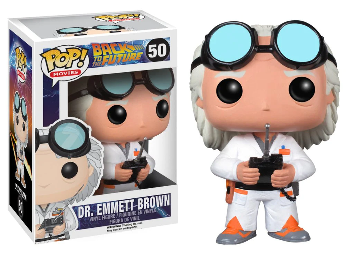 Funko POP! Movies: Back to The Future - Dr. Emmett Brown #50 | eBay