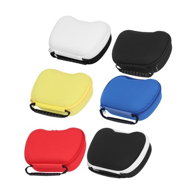 Game Controller Storage Case Hard Nylon Portable With Metal Zipper Protectiv Kit