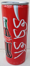volle (!!) Coca Cola Dose mit 250 ml Inhalt aus dem Jahr 1996 (aus Tunesien?)