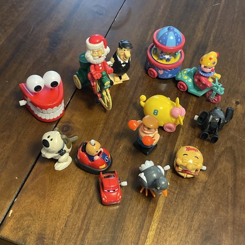Vintage Lot of 12 Wind Up Toys See All Pics - Picture 22 of 24