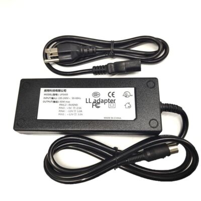 Interacoustics UPS400 Universal AC Adapter Power Supply Cord Charger 5-Pin