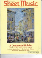 SHEEET MUSIC MAGAZINE------MAY 1992