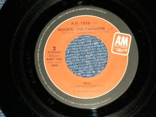 STYX Japan 1983 NM 7"45 DON'T LET IT END - Picture 9 of 9