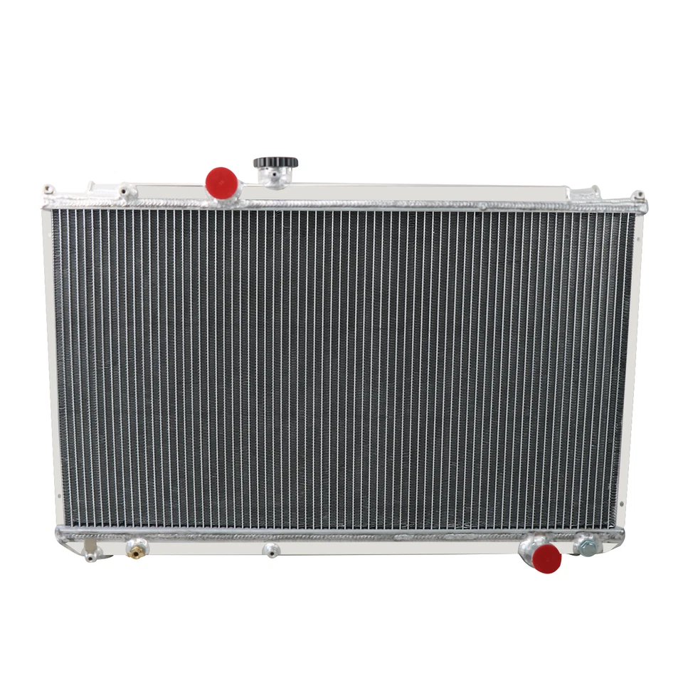 3 Row Aluminum Radiator For Toyota Cressida MX83 MARK II 3.0L MT 1988-1992 1989 - Изображение 3 из 4