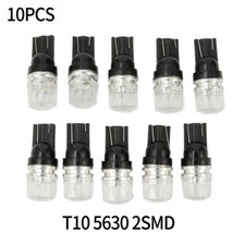 10pcs White-T10 2SMD LED High Power Dome Map License Light Bulb 168 194 2825