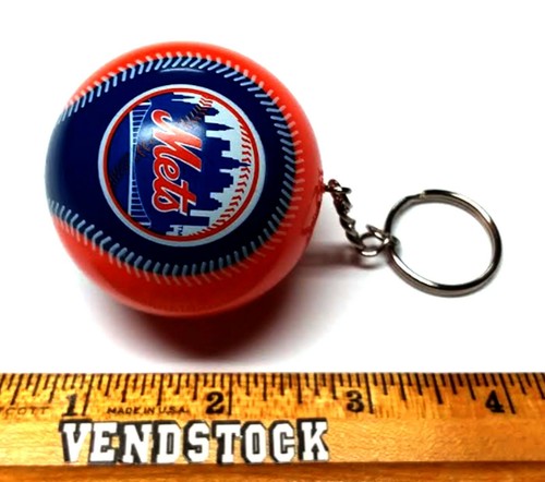 NEW YORK METS MLB BASEBALL LIZENZIERTER SCHLÜSSELANHÄNGER BACKBACK PULL GESCHENK SIE WÄHLEN EINEN - Bild 7 von 13