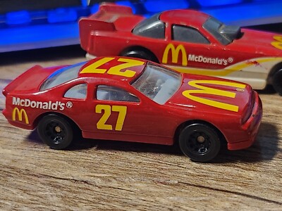 Hot Wheels 1993 MFG For McD Red McDonald's Dragster & Nascar