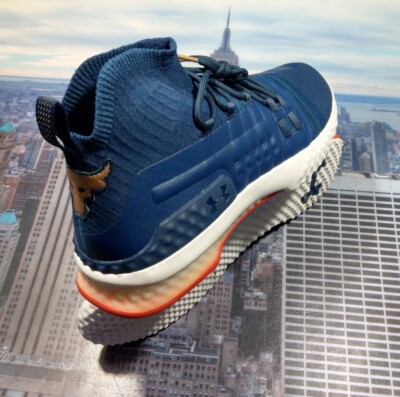 Under Armour x Project Rock 1 Dark Blue/White Mens Size 14 3020788