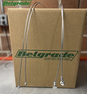 Whiting 1-8 OE Equivalent Door Cable 5/16in Stainless 110in Pair for 2'' Door