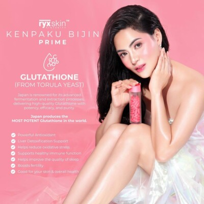 NEW! Ryxskin Kenpaku Bijin Prime Glutathione 62 capsules | eBay