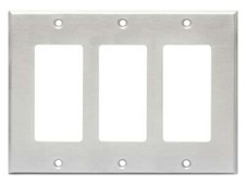 RDL CP3-S Triple Cover Plate, S. Steel