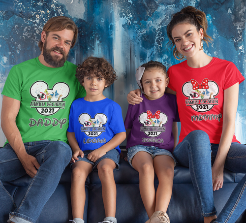 Disney Family Vacation customized t 