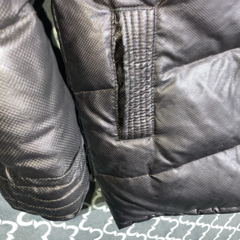 Appaman пуховик пальто парка куртка девочек размер 14 металлический фиолетовый вниз с капюшоном меха - Изображение 2 из 4