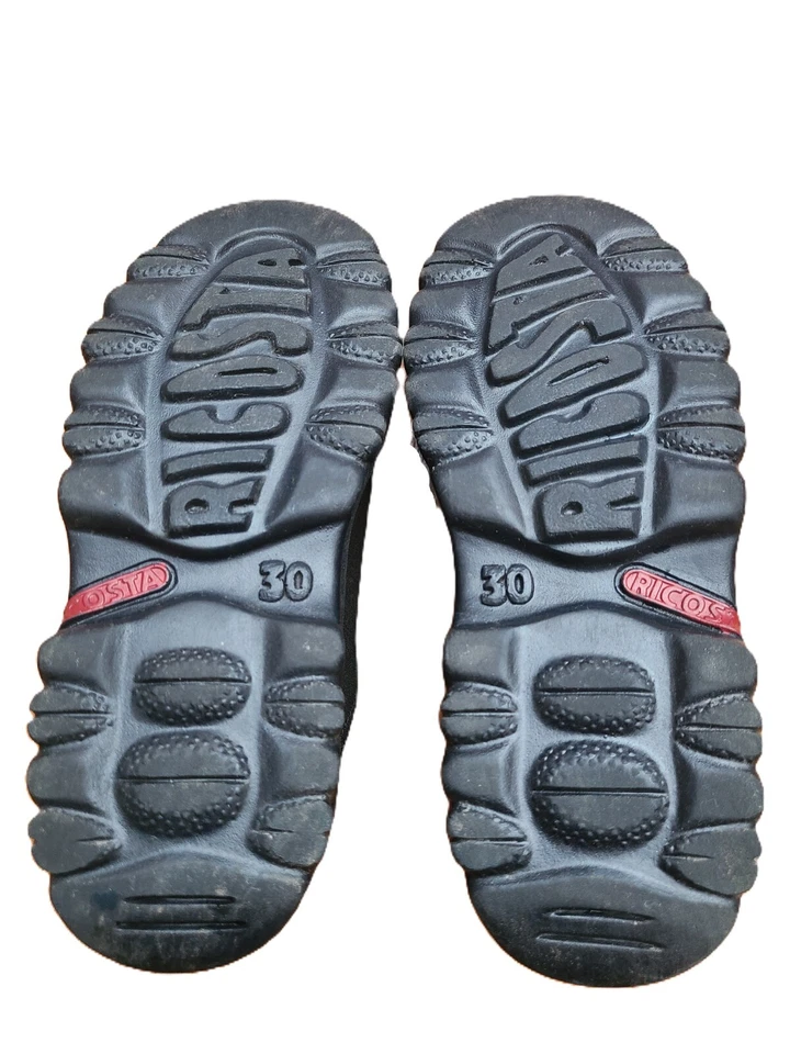 Ricosta Boys Pepino Germany Navy Suede Waterproof Wool Lined Boots Size 12 (30 - Image 4 of 4