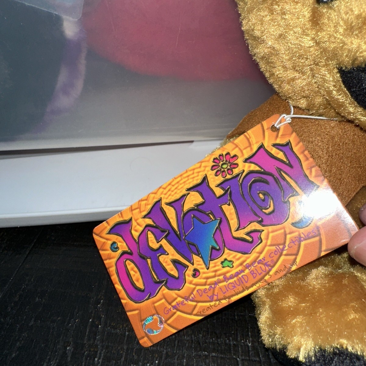 ぬいぐるみ Devotion;Grateful dead bear Grateful Dead Bean Bear Devotion Limited Edition 9187/20,000