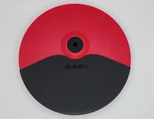 Alesis Red 10" Cymbal Pad with Choke for Forge / Nitro / Mesh / Surge / Command