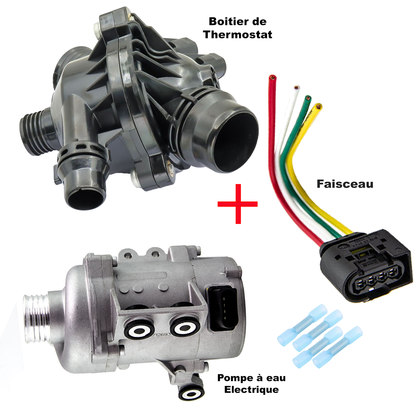 Pompe à eau électrique N52 avec thermostat à régulation thermique active