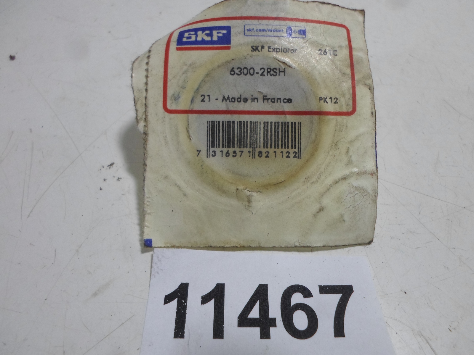 Ball Bearing Drive Alternator SKF 11x10x35 mm 6300-2RSH