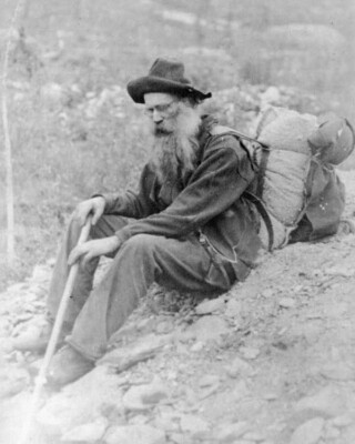 Photo of old prospector during the Klondike Gold Rush 8.5x11 Reproduction